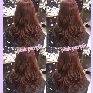 セミロング ロング カラー 韓国ヘア得意❤︎森澤 悠佳のヘアスタイル