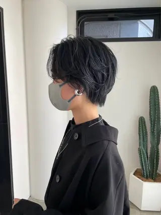 ショート 🟡ひろの/ツヤ カラー/髪質改善🟡のヘアスタイル