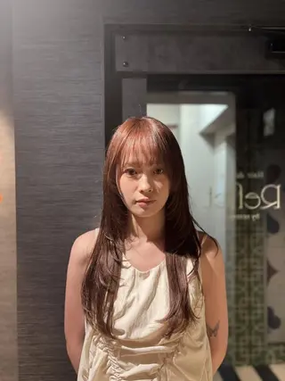 ロング カラー&プルエクステ 大人気！！のヘアスタイル