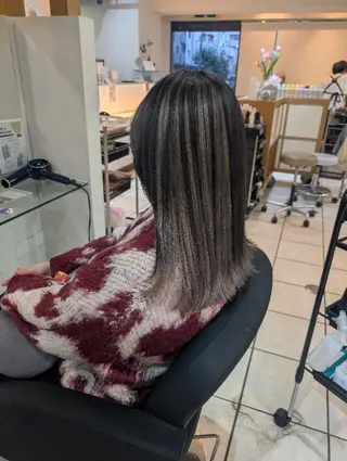 ミディアム カラー insence glue所属・和髪もできる崩れない 盛れるヘアメ🌻弥生のヘアスタイル