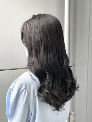 ロング カラー 💫小顔カット TAROのヘアスタイル