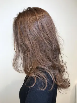 セミロング カラー ハイライト/髪質改善 ✂️十河祐輝のヘアスタイル