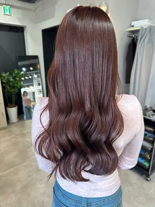 ロング カラー MINAMI/ 透明感カラー/恵比寿のヘアスタイル
