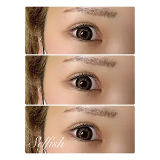マツエク・マツパ eyelashsalonSelfish所属・. Selfishのマツエク・マツパデザイン