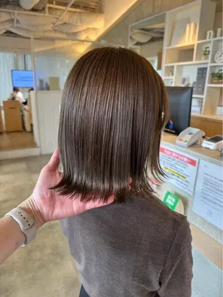 ミディアム カラー Narumi ／モデル様募集中✨のヘアスタイル