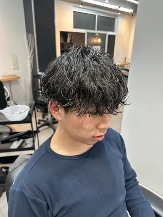 パーマ メンズ 池田隼也 メンズ/パーマのヘアスタイル
