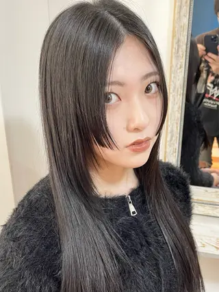 ロング 園田 渉 ◤SHIKIO◢のヘアスタイル