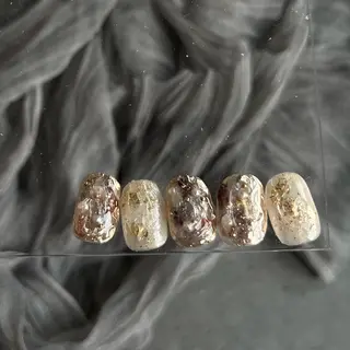 ネイル Ray. ちゅるん系ニュアンスのネイルデザイン