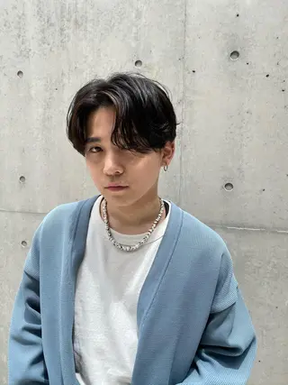 ショート パーマ メンズ 🐺ウルフの神🐺 /カラー/けいすけのヘアスタイル