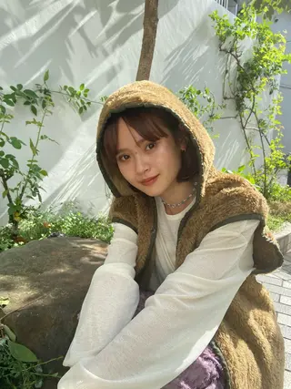 ミディアム パーマ roka所属・当日予約大歓迎💗 依田瑞希のヘアスタイル