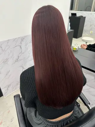 カラー 服部 しおんのヘアスタイル