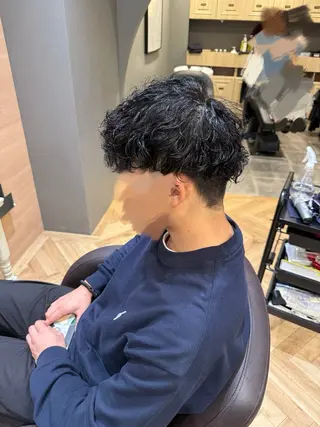 パーマ メンズ 佐々木 ひなたのヘアスタイル