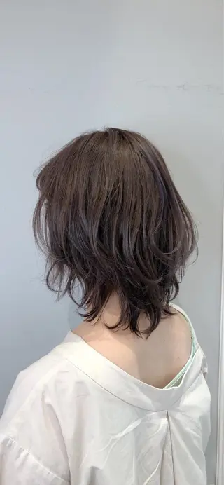 ミディアム 似合わせ艶髪カラー ❤️ハダユミのヘアスタイル