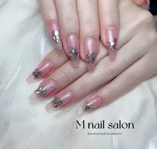 ネイル M🌷nail 長さだし専門店のネイルデザイン