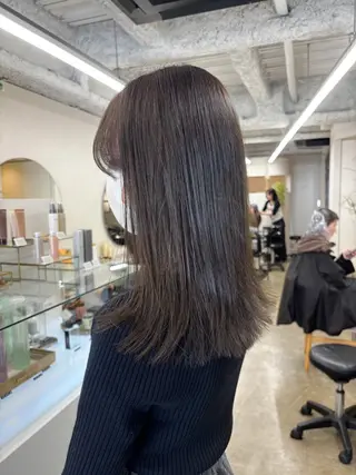 セミロング カラー Kiji所属・Kiji kannaのヘアスタイル