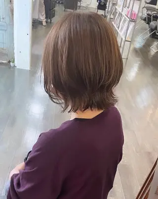 ショート カラー モテるブラウンカラー の達人Tomoyaのヘアスタイル