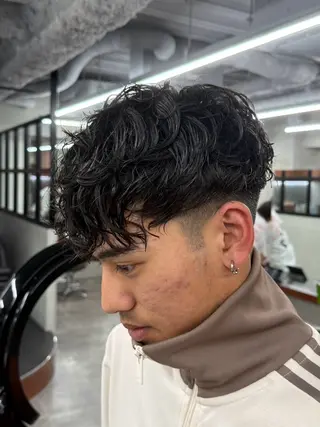 パーマ メンズ nico TOKYO Logic店所属・渋谷/メンズ 特化/MIZUKIのヘアスタイル