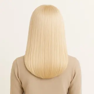 セミロング カラー 似合わせショート /なおき/表参道のヘアスタイル