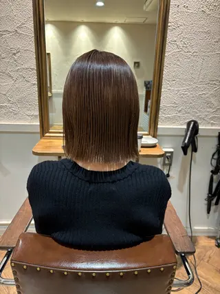 ショート saya/似合わせ /透明感カラーのヘアスタイル