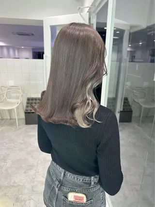 ロング カラー ヘアアレンジ メンズ特化/パーマ/ カット/カラー/るなのヘアスタイル