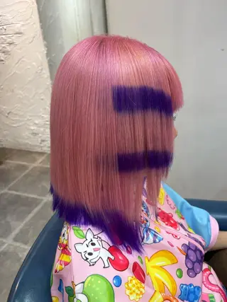 ミディアム カラー uros.所属・🩵aiko / モデル募集中️🩵のヘアスタイル