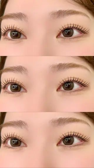 マツエク・マツパ mila ⏾ conのマツエク・マツパデザイン