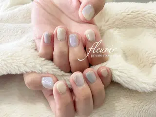 ネイル フルリール 【プライベートサロンのネイルデザイン