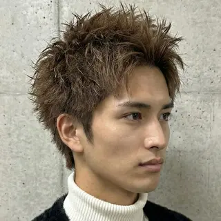 ショート カラー メンズ headstock所属・HEADSTOCK のすけ【五位堂】のヘアスタイル