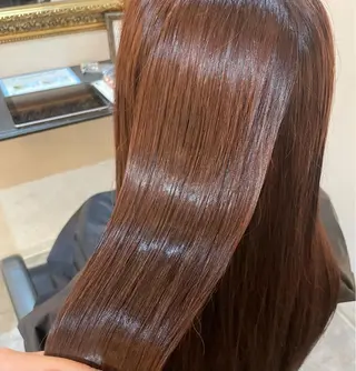 ロング カラー N°　jillva 腰山 菜々美のヘアスタイル