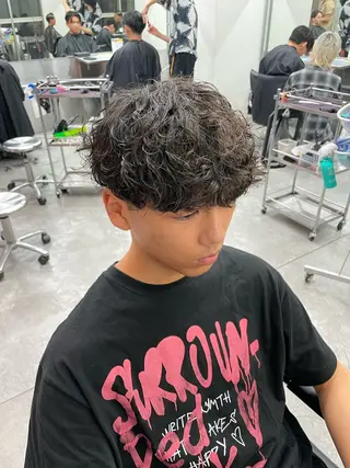 パーマ メンズ 町田エリアＮｏ．１/ パーマ特化/太田京希のヘアスタイル