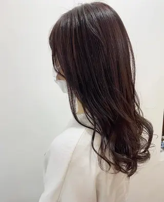 セミロング カラー フラム所属・WATANABE MISAKIのヘアスタイル