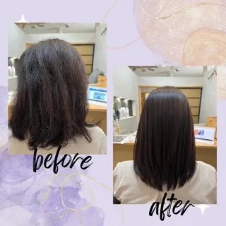 ミディアム 髪屋　こころ所属・PATINA 安成 実記のヘアスタイル