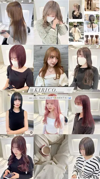 Parve  Mix /板野妃莉のヘアスタイル