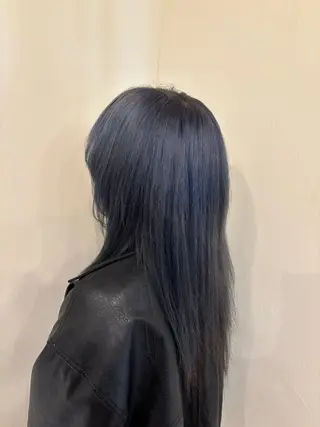 ロング ルプラボウ あいか 韓国ヘア/艶髪のヘアスタイル