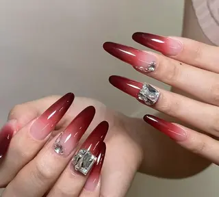 ネイル By moonネイル 🌷ワンホン/韓国風のネイルデザイン