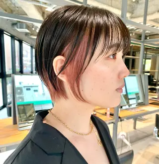 ショート リョウ/ショート /ハイトーン/八王子のヘアスタイル