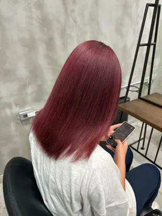 ミディアム ANGELICA 西平 碧のヘアスタイル