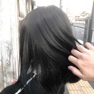 ショート カラー 🦋透明感グレージュ /韓国レイヤー🦋のヘアスタイル