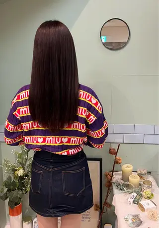 ロング カラー 大人メンズパーマ /石川瑠青のヘアスタイル