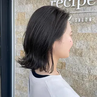 ミディアム 中村 優太のヘアスタイル