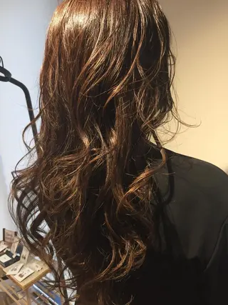 セミロング 所渉/韓国レイヤー /ウルフカットのヘアスタイル