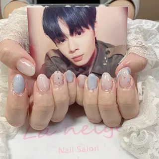 ネイル La neige* yuki 🥯🍑のネイルデザイン