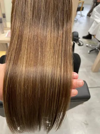 ロング 永田 まどかのヘアスタイル