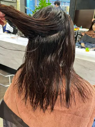 ロング フクシマ ココのヘアスタイル