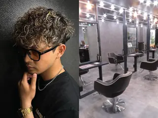 ショート カラー パーマ メンズ シュンヤ🔥メンズ パーマ特化🔥新小岩のヘアスタイル