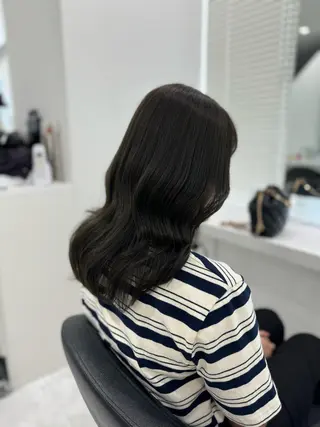 セミロング カラー 💎透明感カラー /kaito💎のヘアスタイル