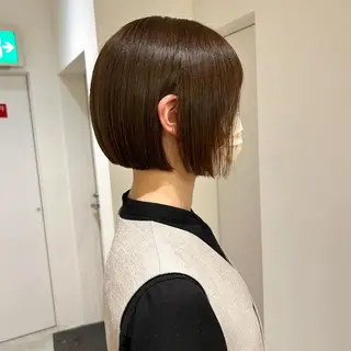 ショート カラー 、 、のヘアスタイル