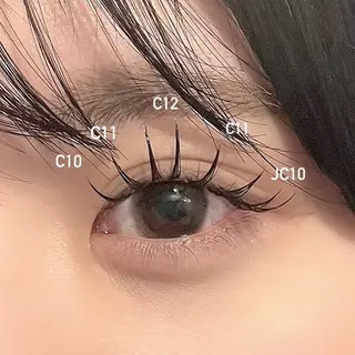 マツエク・マツパ laboT satsukiのマツエク・マツパデザイン