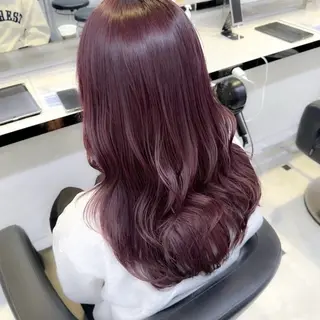 カラー girlな暖色ヘア 🪽🫧ハルナ🎀のヘアスタイル