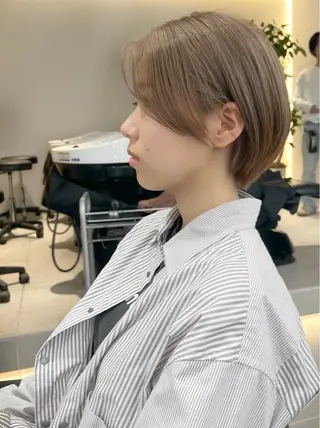 ショート an🦋ショートボブ 【蔵前】のヘアスタイル